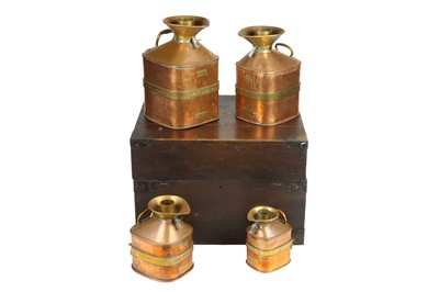 Lot 116 - Lancashire County Council, Full Set of Standard Check Pump Petrol Measures