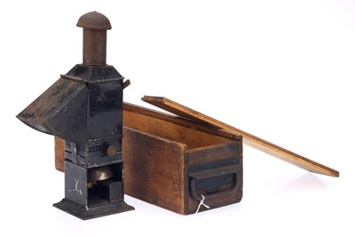 Lot 661 - A Rare Magic Lantern Reading Lamp