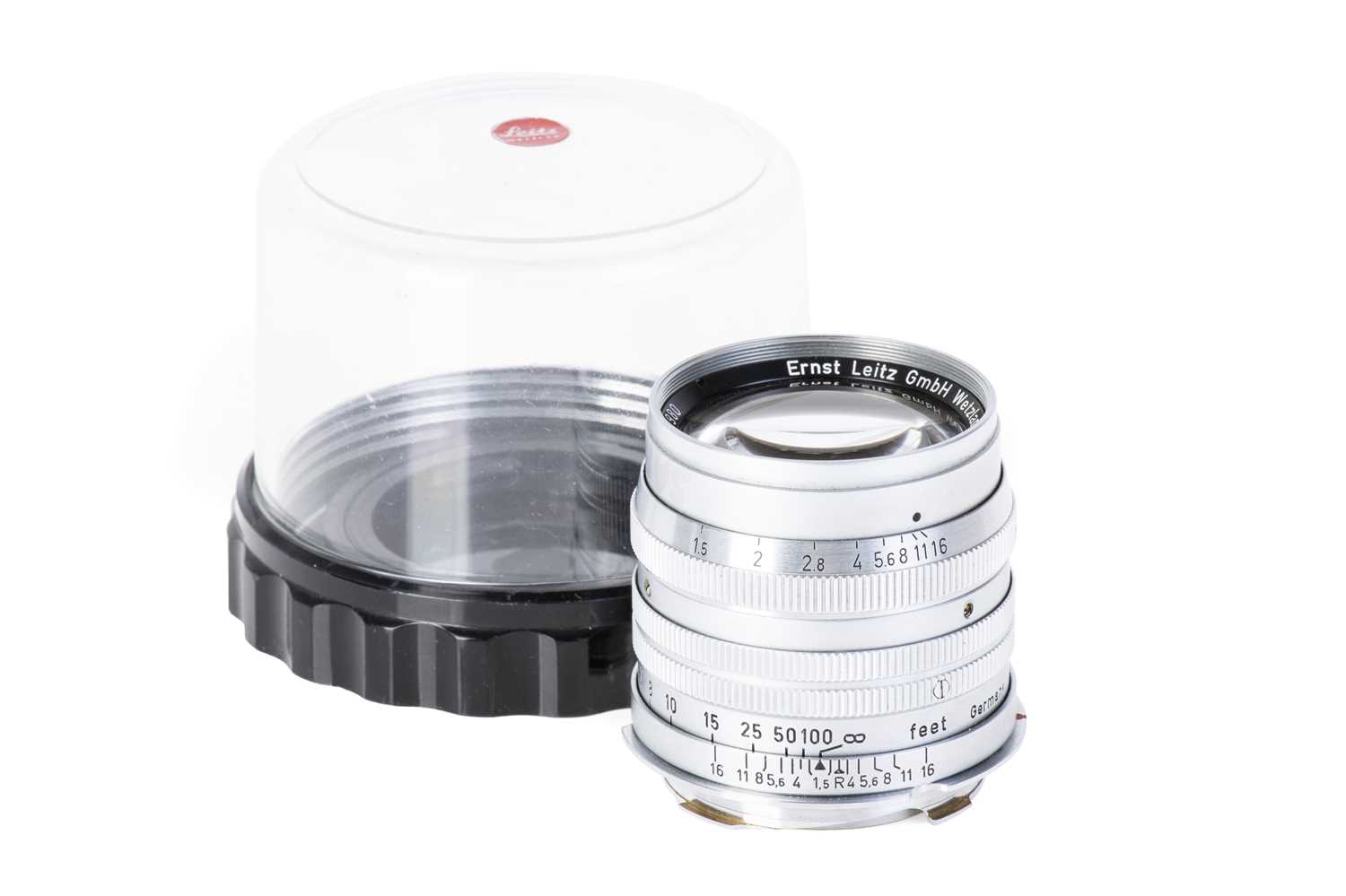 Lot 40 - A Leitz Summarit f/1.5 50mm Lens