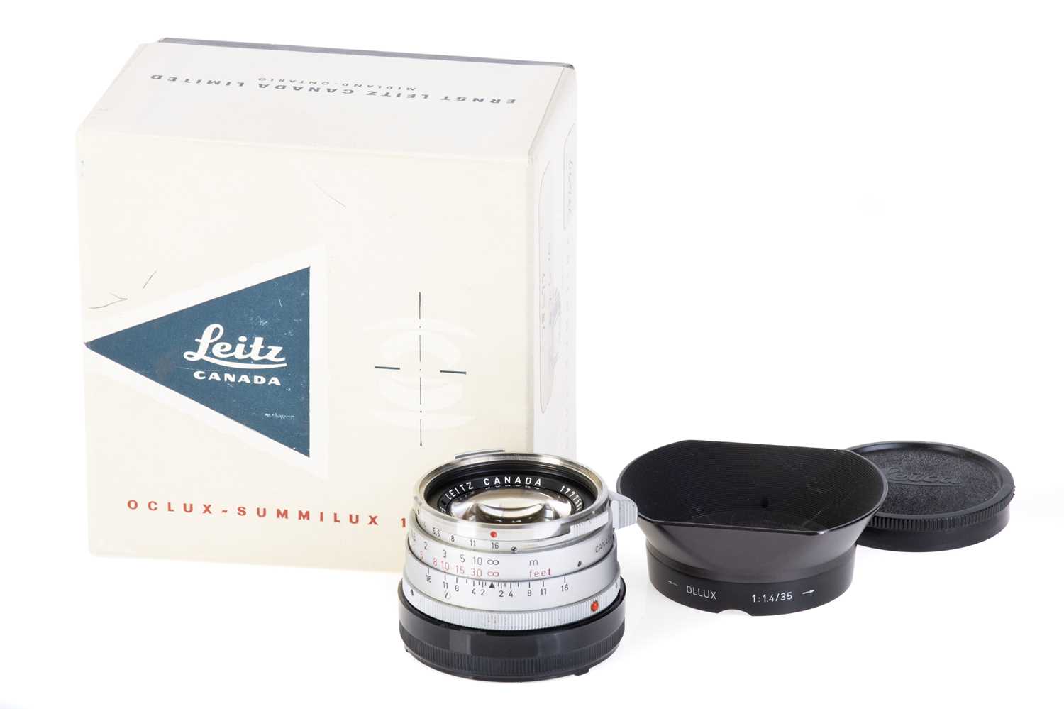 Lot 30 - A Leitz Summilux f/1.4 35mm 'Steel Rim' Lens