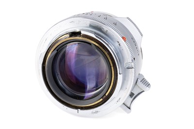 Lot 30 - A Leitz Summilux f/1.4 35mm 'Steel Rim' Lens