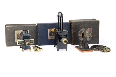 Lot 662 - A Collection of 3 Children's Toy Lanterns