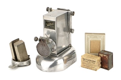 Lot 336 - A Quta Qutagraph Aluminium Ferrotype Camera