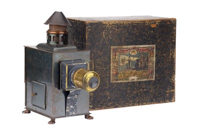 Lot 666 - Tinplate German Lantern By Ernst Planck