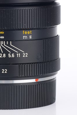 Lot 21 - A Leitz Elmarit-R f/2.8 90mm Camera Lens