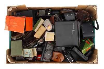 Lot 176 - A Large Selection of Camera Light Meters