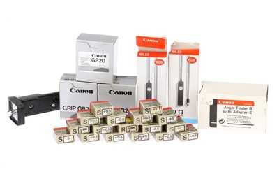 Lot 196 - A Good Selection of Canon Camera Accessories