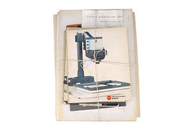 Lot 786 - A Selection of Leica Advertising Items