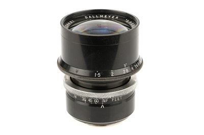 Lot 366 - A Dallmeyer Speed f/1.5 3" Lens