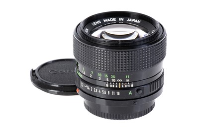 Lot 126 - A Canon FD f/1.2 50mm Lens