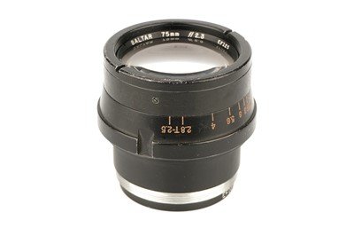 Lot 370 - A Bausch & Lomb Baltar f/2.3 75mm Lens