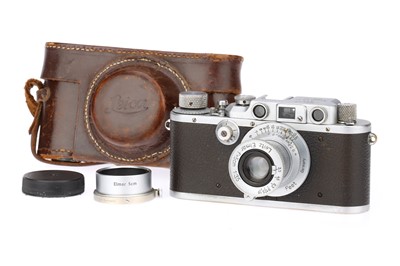 Lot 22 - A Leitz Wetzlar Leica IIIb Rangefinder 35mm Film Camera