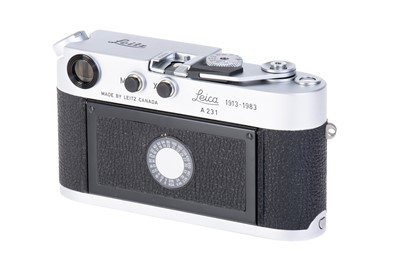 Lot 24 - A Leica M4-P '1913-1983' Anniversary Rangefinder Camera