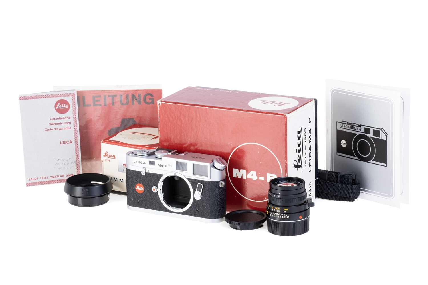 Lot 24 - A Leica M4-P '1913-1983' Anniversary Rangefinder Camera
