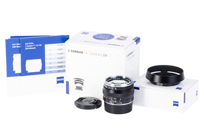 Lot 84 - A Carl Zeiss C Sonnar T* ZM f/1.5 50mm Lens