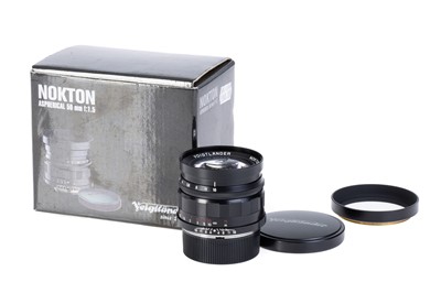 Lot 108 - A Voigtlander Nokton Aspherical f/1.5 50mm Lens