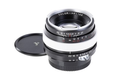 Lot 119 - A Voigtlander Color-Heliar SL f/2.5 75mm Lens