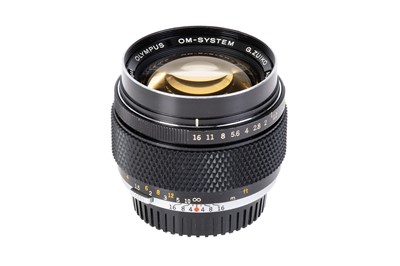 Lot 143 - An Olympus G.Zuiko f1/2 55mm Lens