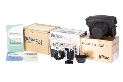 Lot 113 - A Nikon S3 Year 2000 Limited Edition Rangefinder Camera