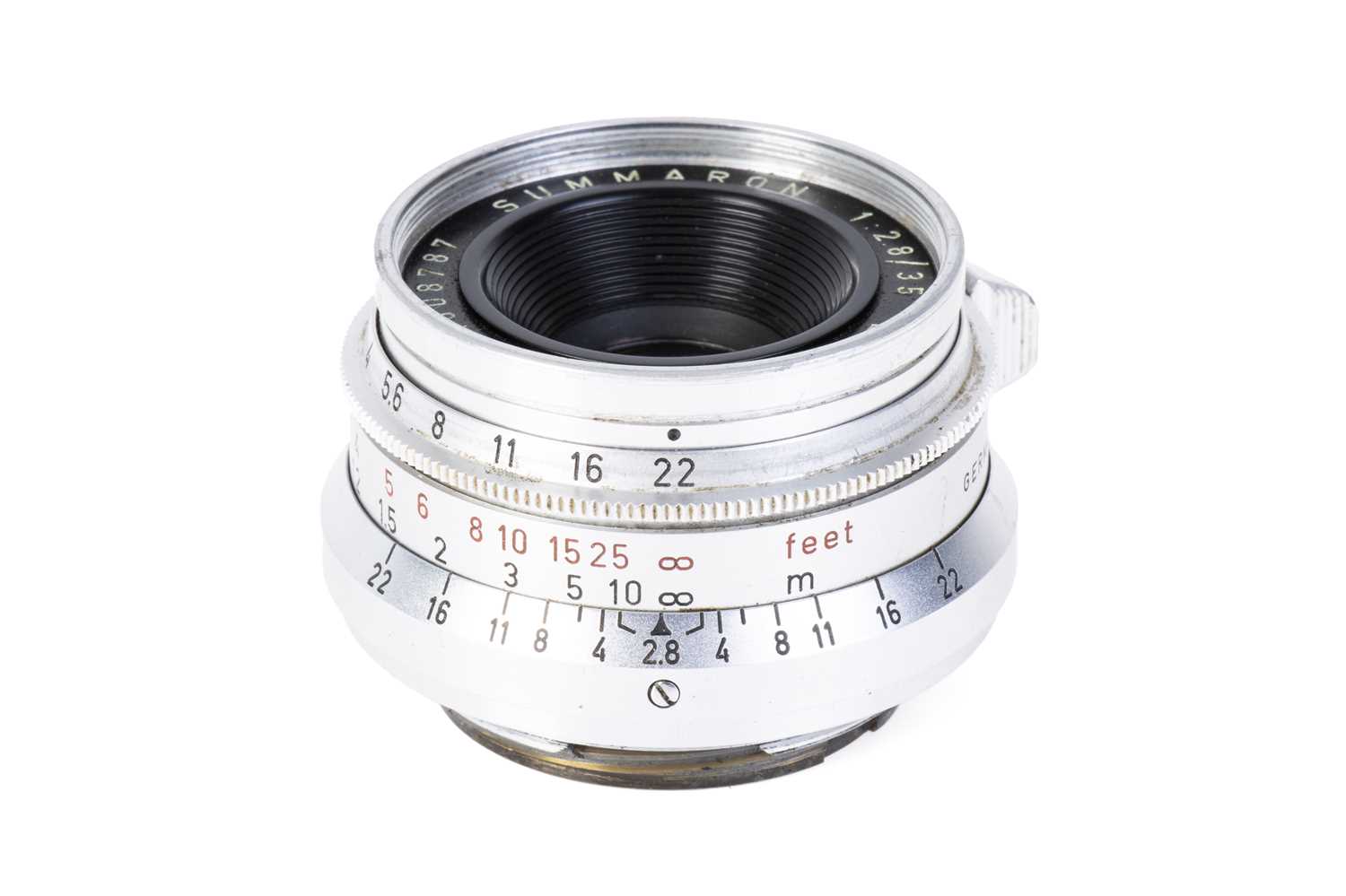 Lot 12 - A Leitz Summaron f/2.8 35mm Lens