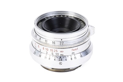 Lot 12 - A Leitz Summaron f/2.8 35mm Lens
