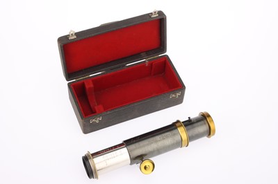 Lot 330 - A Negretti & Zambra 'New Construction' No.2 f/8 8" Brass Lens