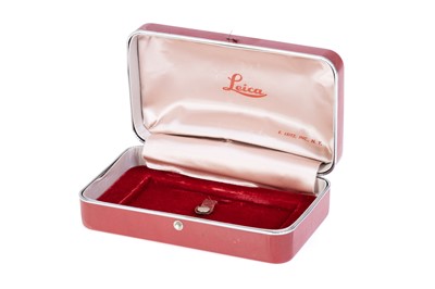 Lot 74 - A Leica New York Red Presentation Case