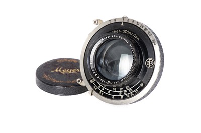 Lot 305 - A Hugo Meyer Gorlitz Satz Plasmat f/4.5 32/22 15.3cm Lens