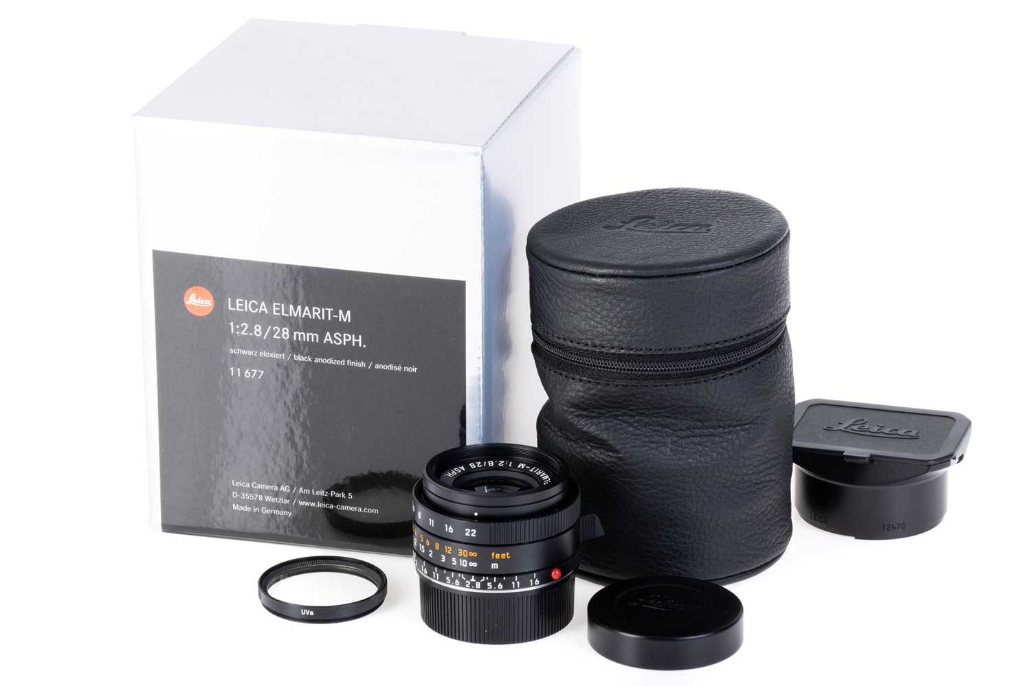 Lot 29 - A Leitz Elmarit-M ASPH. f/2.8 28mm Lens