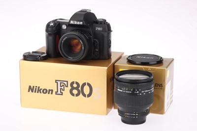 Lot 85 - A NIkon F80 SLR Camera