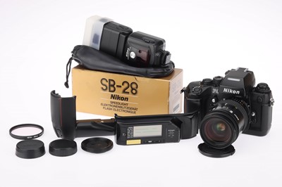 Lot 87 - A Nikon F4 SLR Camera