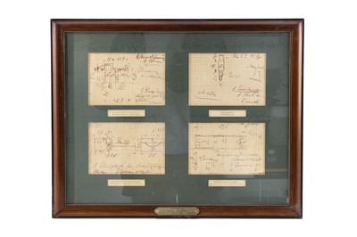 Lot 80 - Limited Edition Framed Sketches by Oskar Barnack