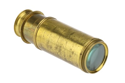 Lot 90 - Ramsden, Jesse, Brass Monocular