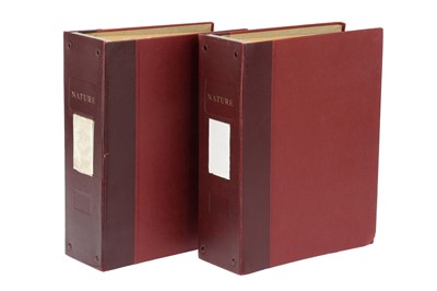 Lot 75 - 2 Important Articles on Black Holes by Stephen Hawking, Nature