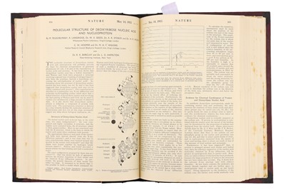 Lot 244 - An Important Collection of 17 Period Articles Documenting the Discovery of DNA