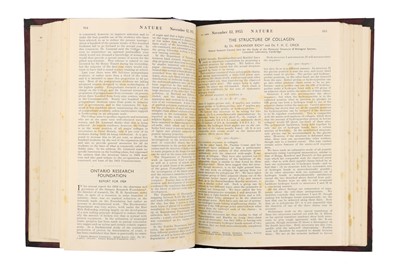 Lot 244 - An Important Collection of 17 Period Articles Documenting the Discovery of DNA
