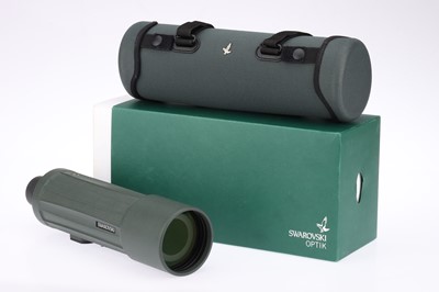 Lot 405 - A Swarovski Optik CTC 30x75 Spotting Scope