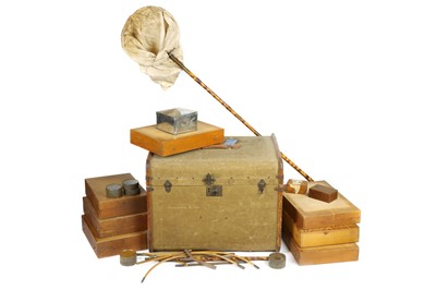 Lot 139 - An Edwardian Butterfly Collectors Equipment