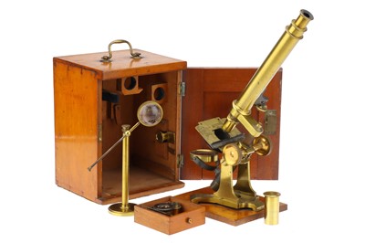 Lot 13 - A Good Society of the Arts Microscope