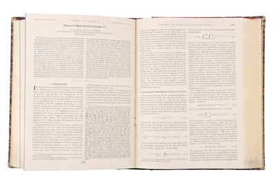 Lot 84 - Schwinger, Julian, 4 important papers