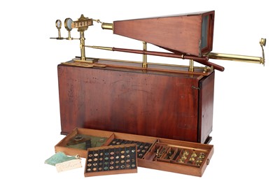 Lot 1 - A Lucernal Microscope By W & S Jones, London