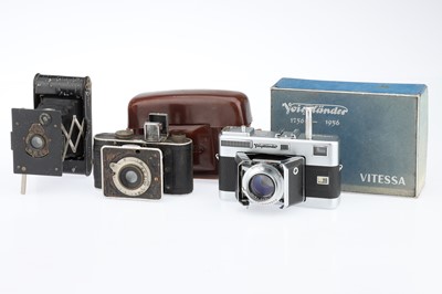 Lot 153 - A Voigtlander Vitessa L 35mm Rangefinder Camera