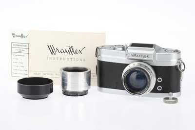Lot 114 - A Wray London Wrayflex 1a 35mm SLR Camera