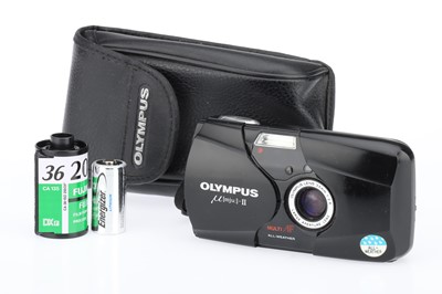 Lot 191 - An Olympus mju-II Ultra Compact 35mm Camera