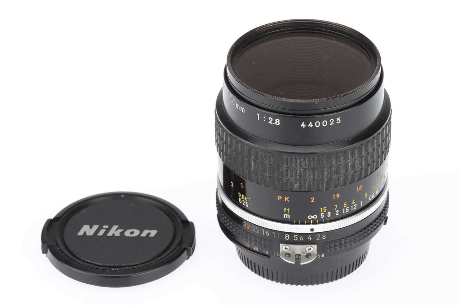 Lot 69 - A Nikon Ais Micro-Nikkor f/2.8 55mm Lens