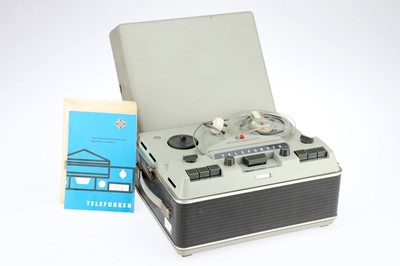 Lot 735 - A Telefunken Magnetophon 96 Reel to Reel Tape Recorder