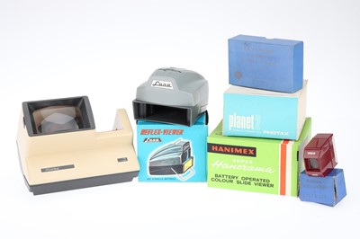 Lot 130 - A Selection of 35mm Slide Viewing Apparatus
