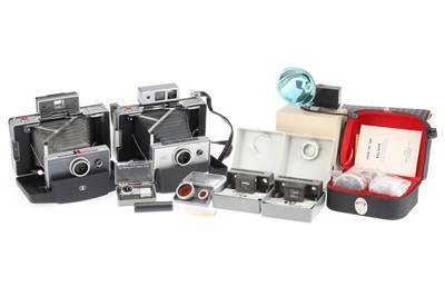 Lot 337 - A Selection of Polaroid Instant Cameras & Accessories
