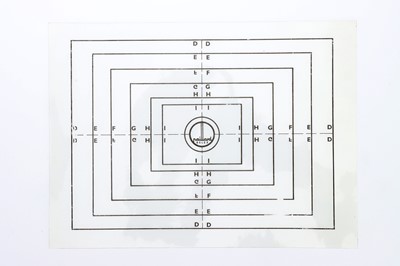 Lot 509 - A Bolex Test Pattern & Framing Chart