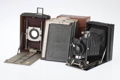 Lot 336 - An Ernemann Heag XI Folding Camera